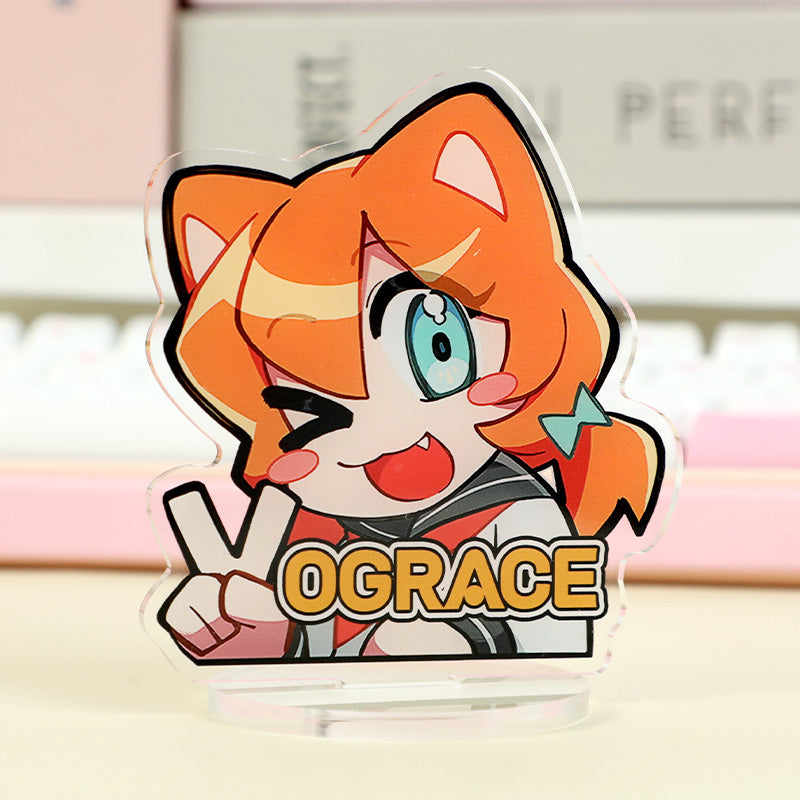 Custom Clear Acrylic Standees