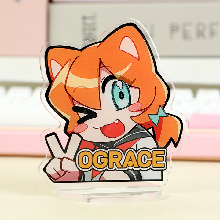 Custom Clear Acrylic Standees