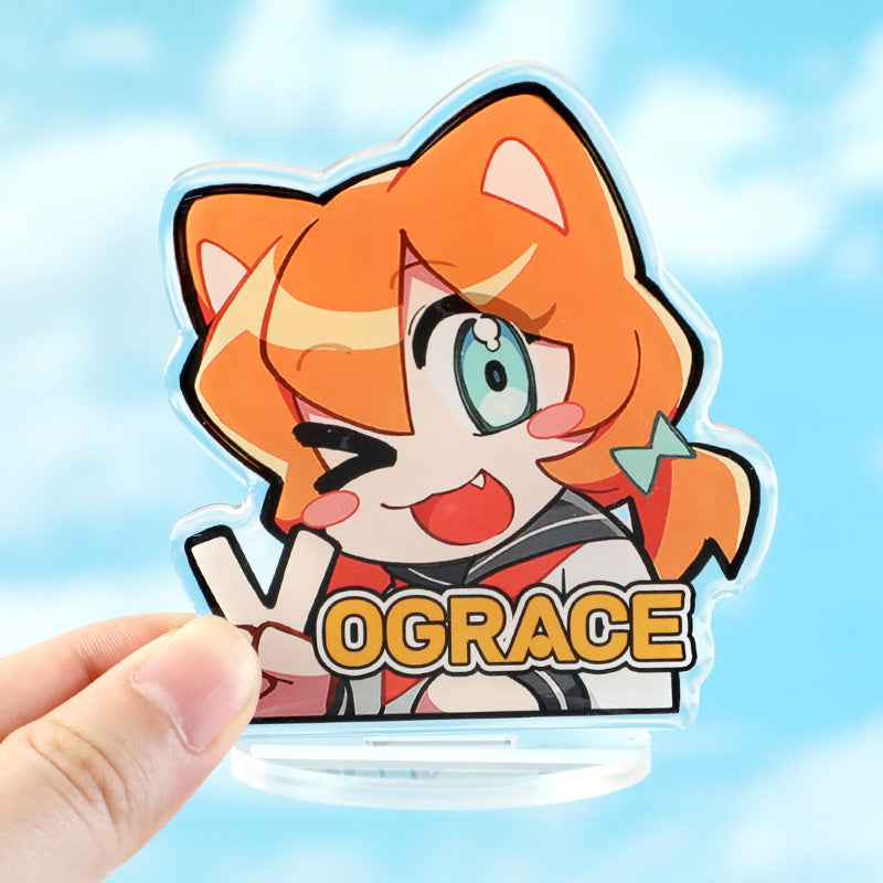 Custom Clear Acrylic Standees