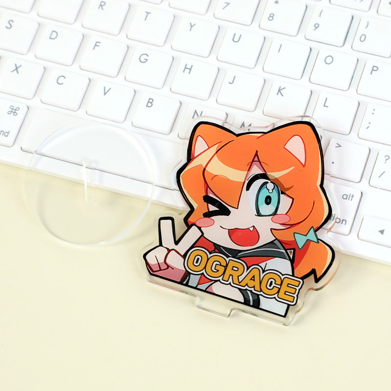 Custom Clear Acrylic Standees