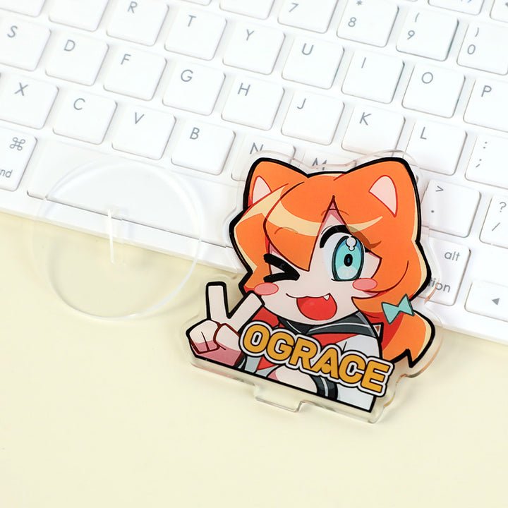 Custom Clear Acrylic Standees