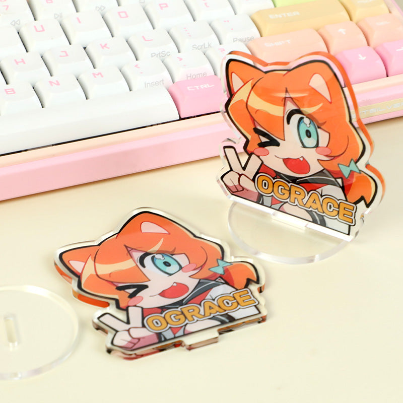 Custom Clear Acrylic Standees