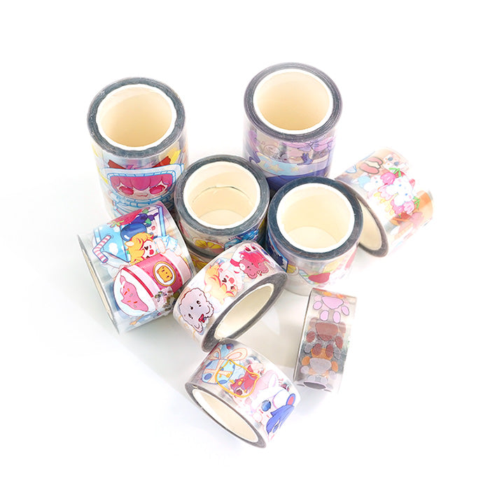 Custom Clear PET Transparent Washi Tape