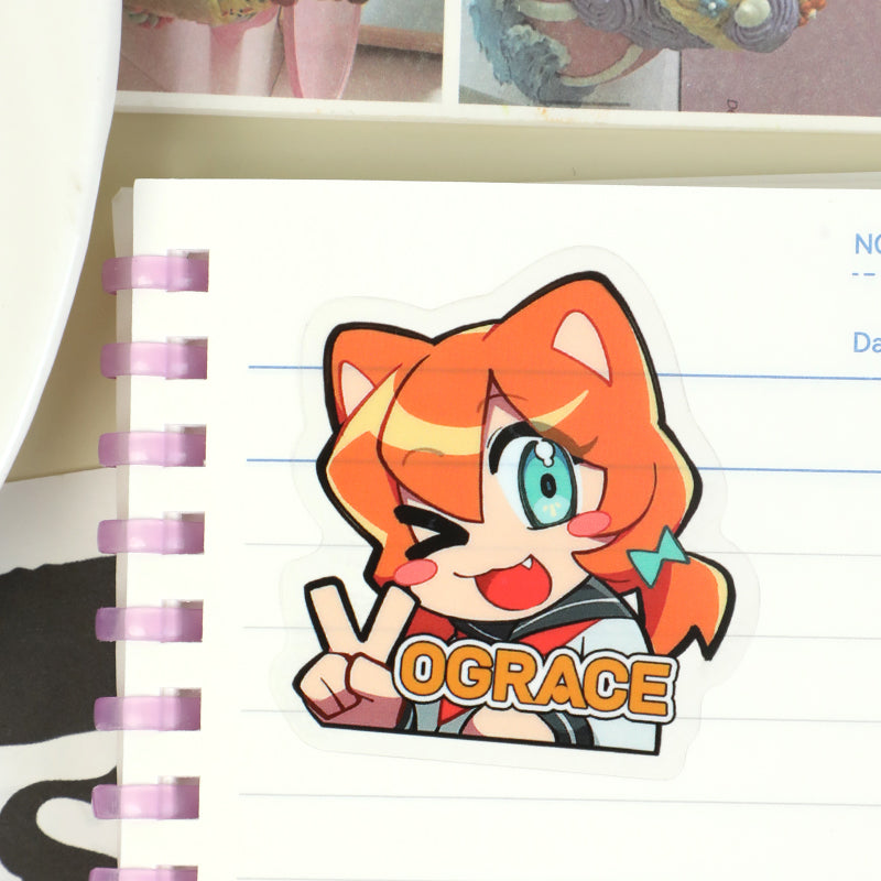 Custom Clear Stickers - VOGRACE