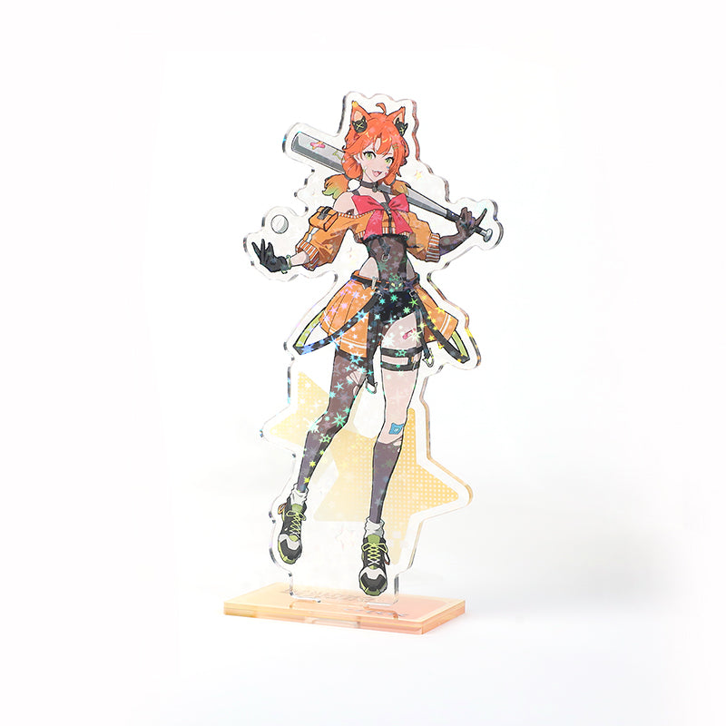 Custom Cold Foil Stamping Holographic Clear Acrylic Standees – VOGRACE