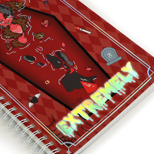 Custom Cold Foil Stamping Spiral Notebooks Printing - VOGRACE