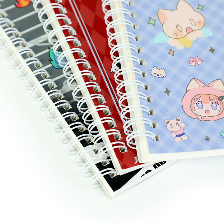 Custom Cold Foil Stamping Spiral Notebooks Printing