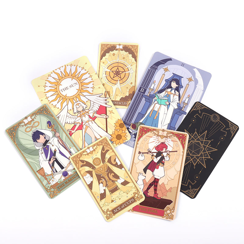 Custom Cold Foil Stamping Tarot Cards