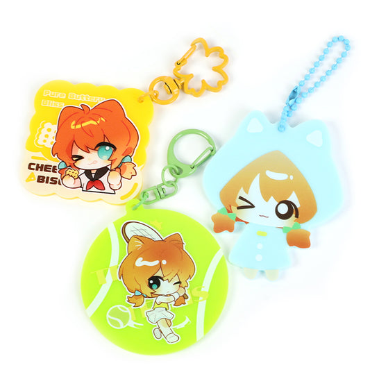 Custom Colored Acrylic Keychains