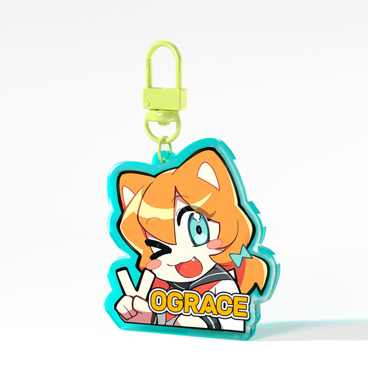 Custom Colored Acrylic Keychains