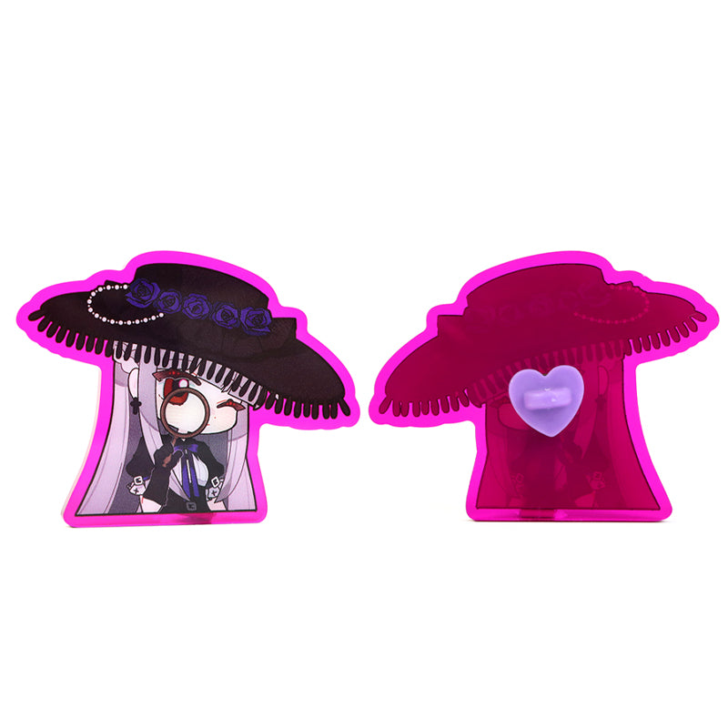 Épingles acryliques colorées personnalisées