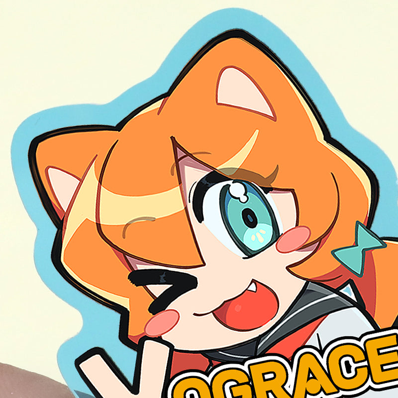 Individuell farbige Acryl Pins