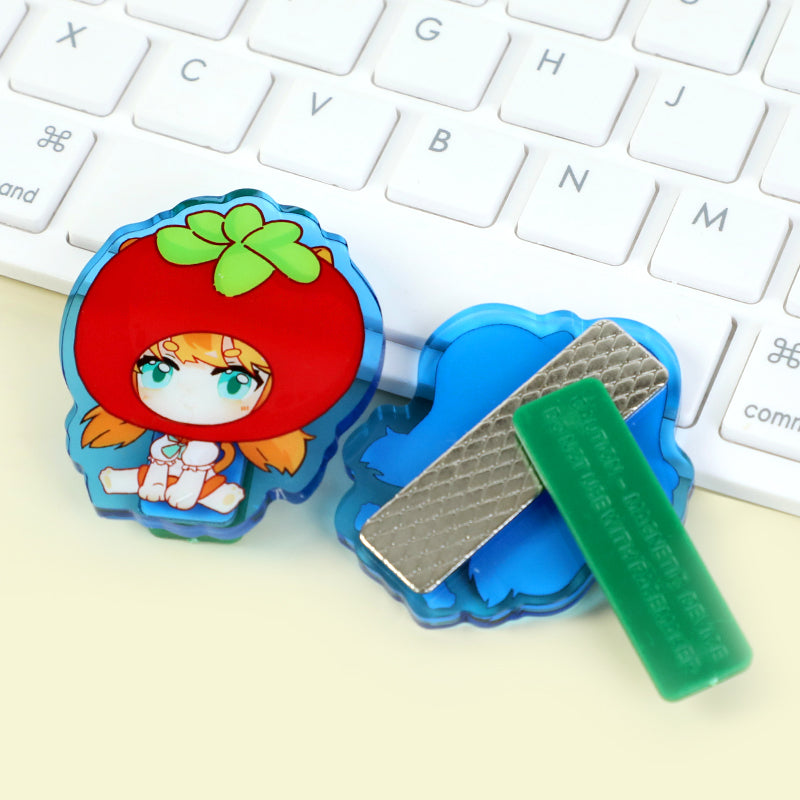 Individuell farbige Acryl Pins