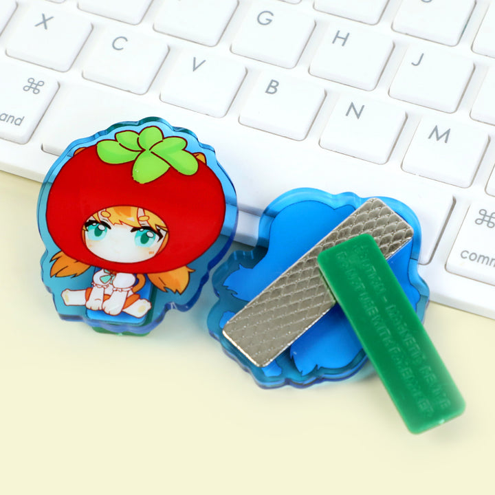 Individuell farbige Acryl Pins