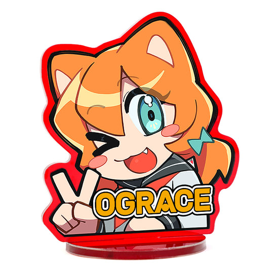 Custom Colored Acrylic Standees