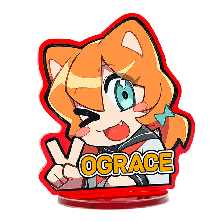 Custom Colored Acrylic Standees