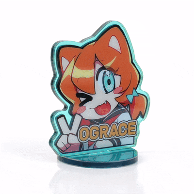 Custom Colored Acrylic Standees