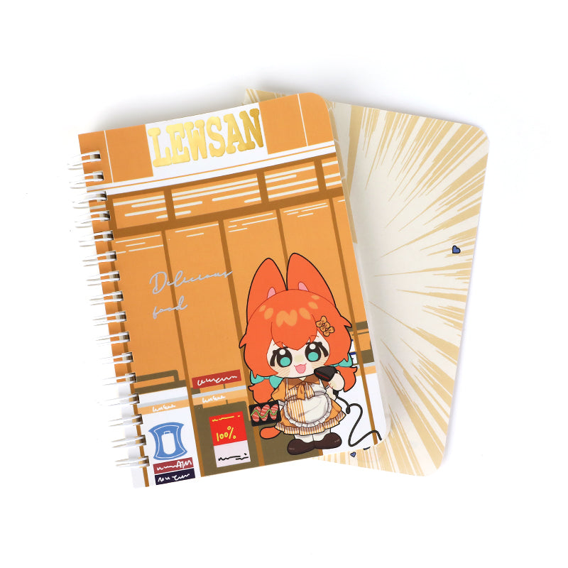 Custom Colorful Pages Spiral Notebooks - CustomColorfulPagesSpiralNotebooksColoredPaper800001 