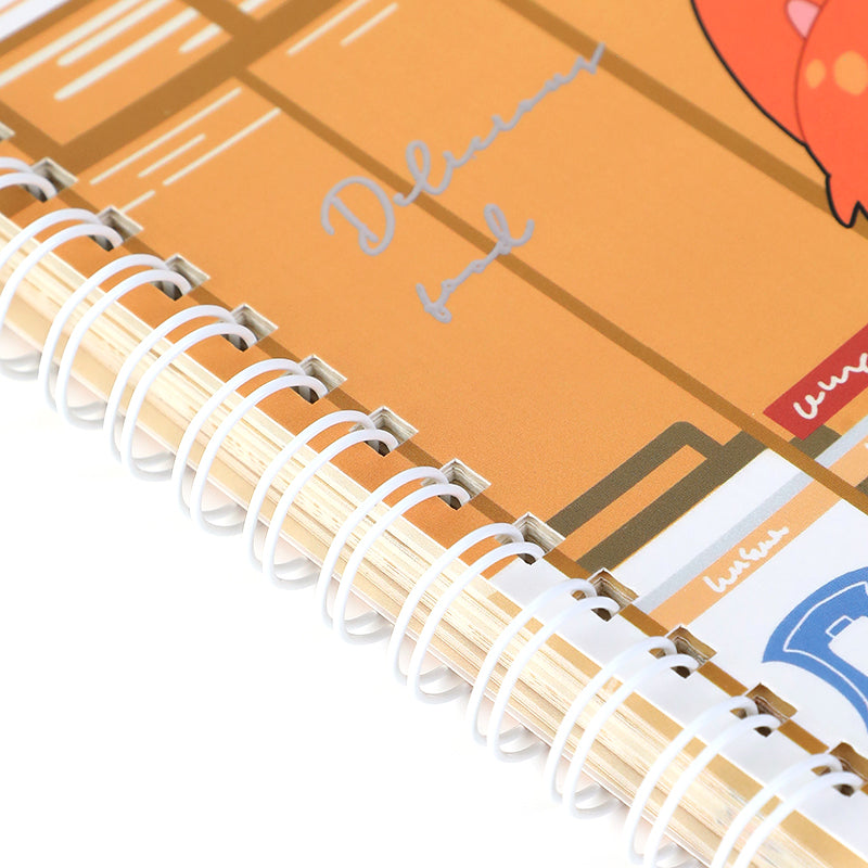 Custom Colorful Pages Spiral Notebooks Colored Paper – VOGRACE