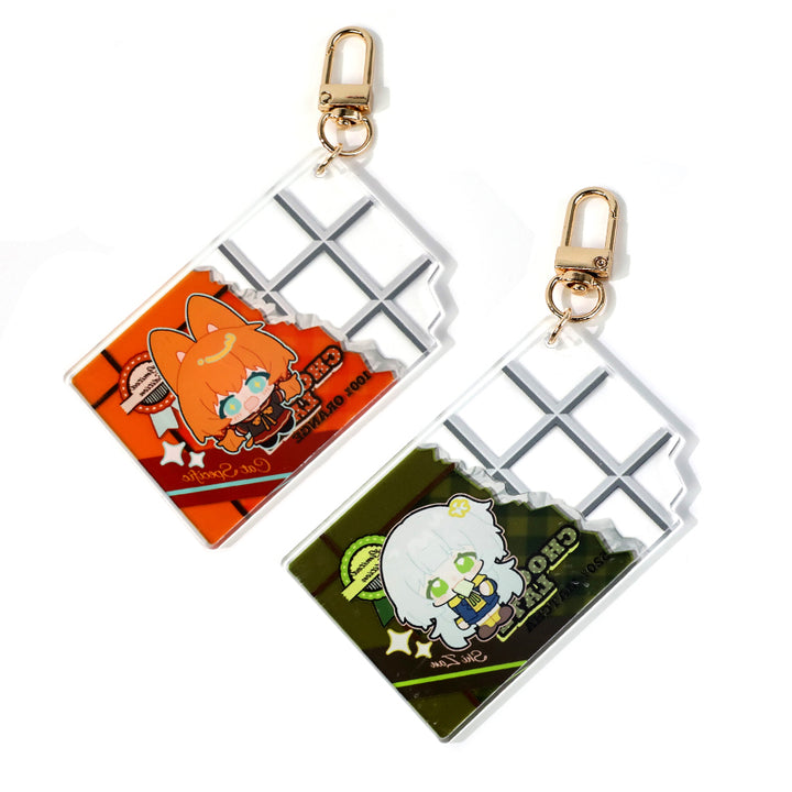 Custom Embossed Acrylic Keychain - VOGRACE