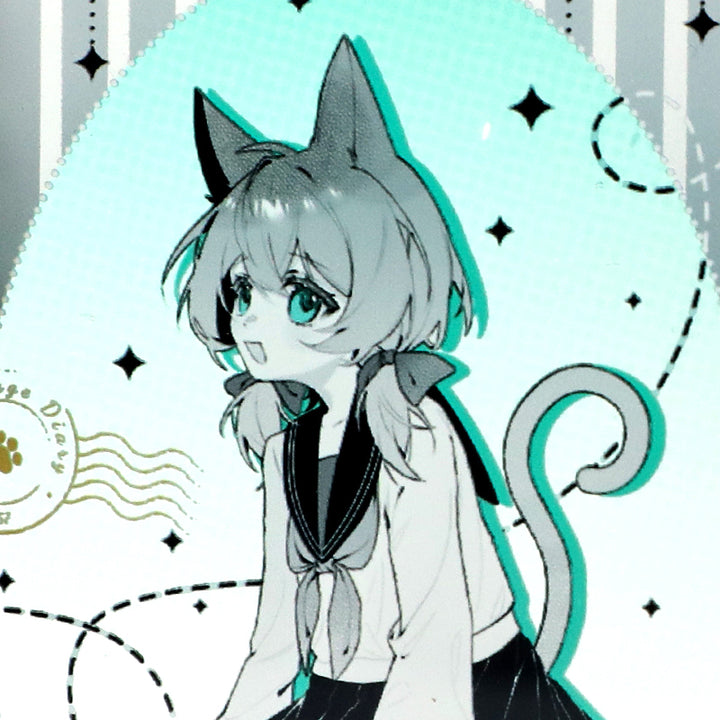 Custom Embossed Acrylic Keychain - VOGRACE