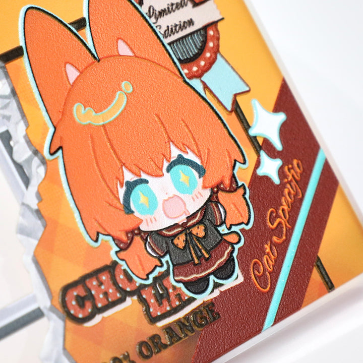 Custom Embossed Acrylic Keychain - VOGRACE