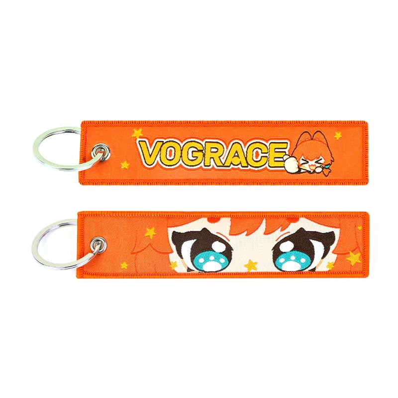 Custom Embroidered Keychains – VOGRACE