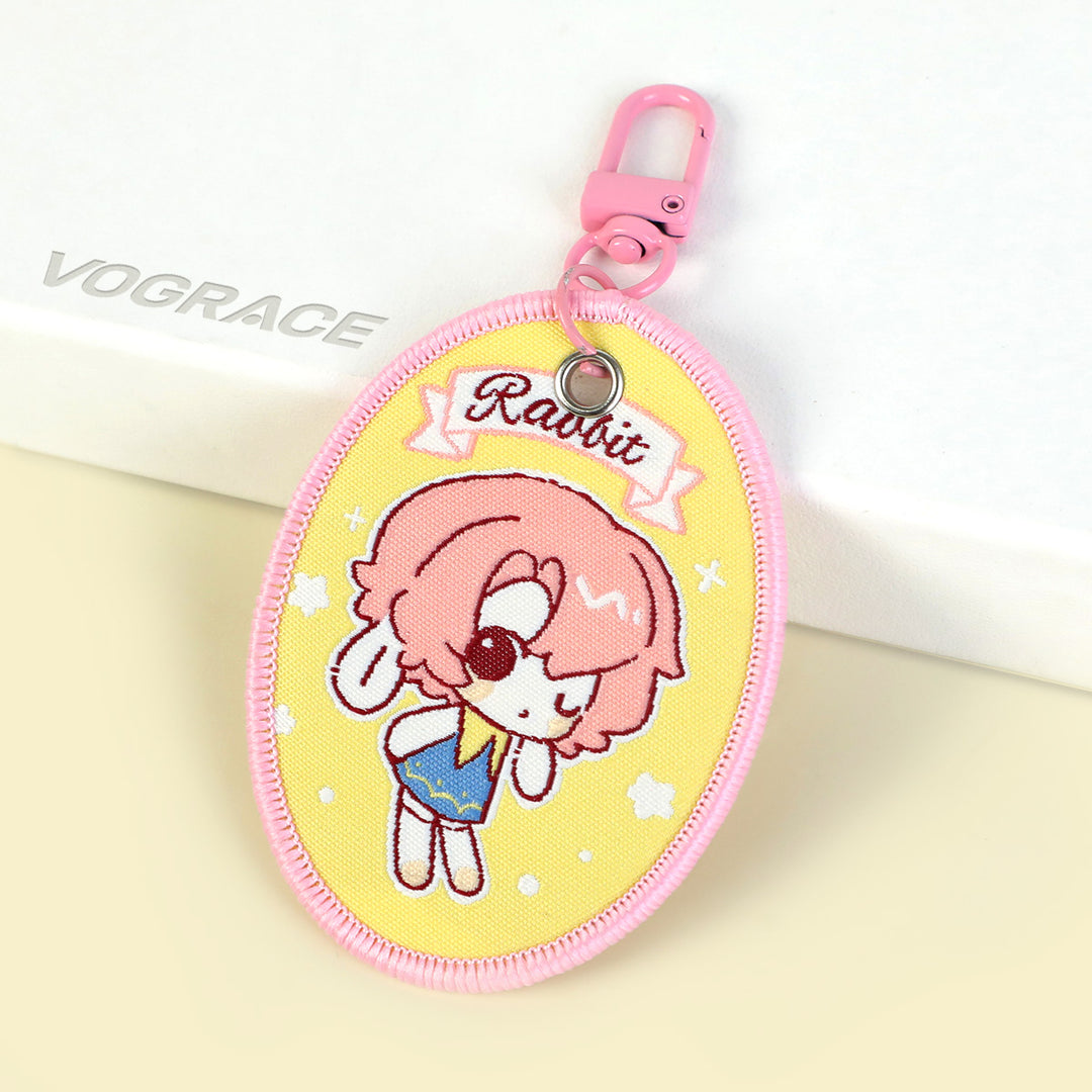 Custom Embroidered Keychains
