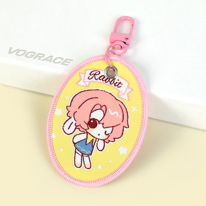 Custom Embroidered Keychains