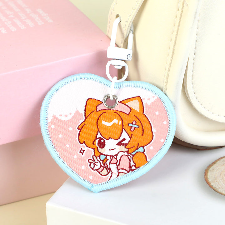 Custom Embroidered Keychains