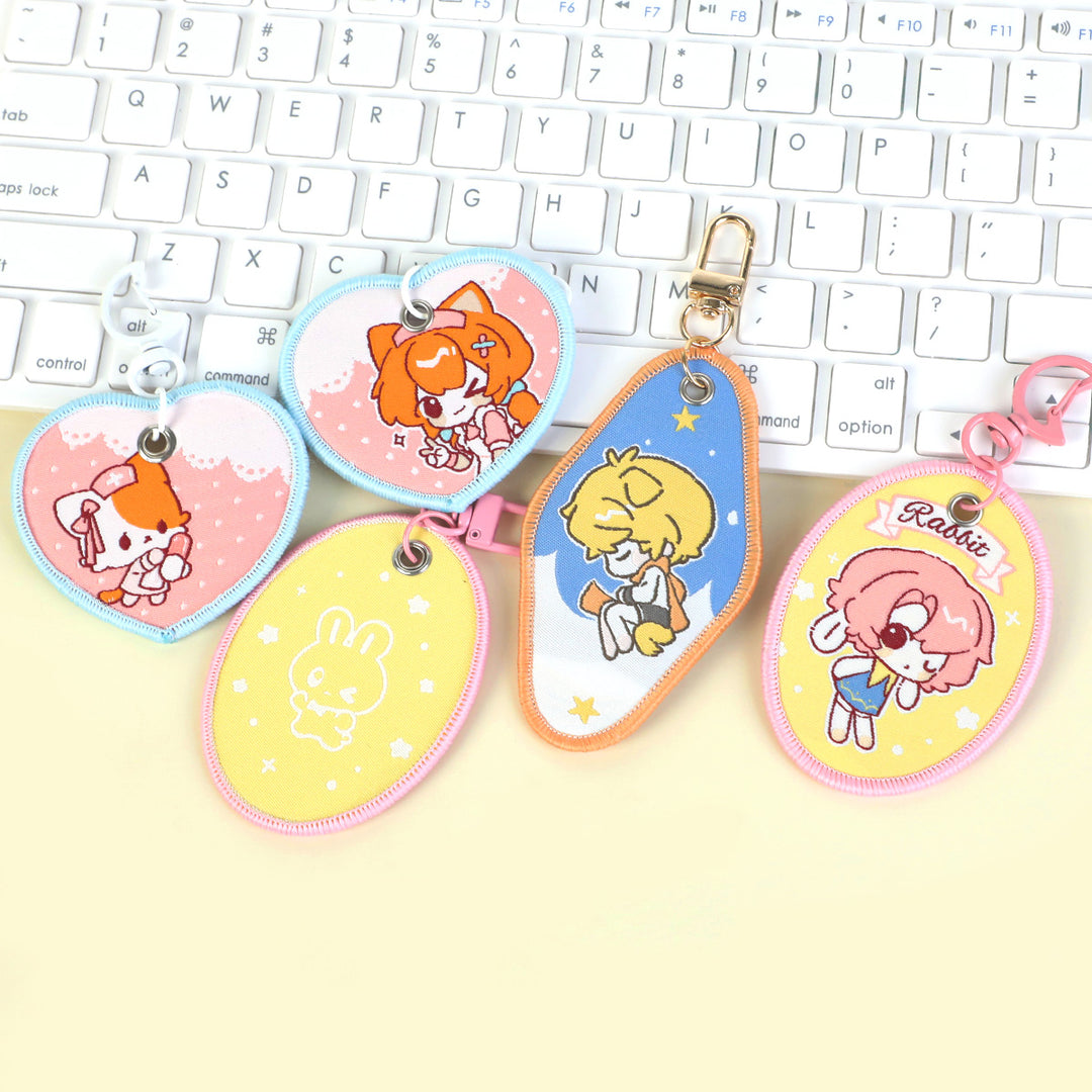 Custom Embroidered Keychains