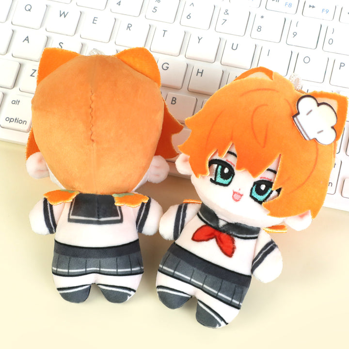 Custom Embroidered Plush Doll Keychain