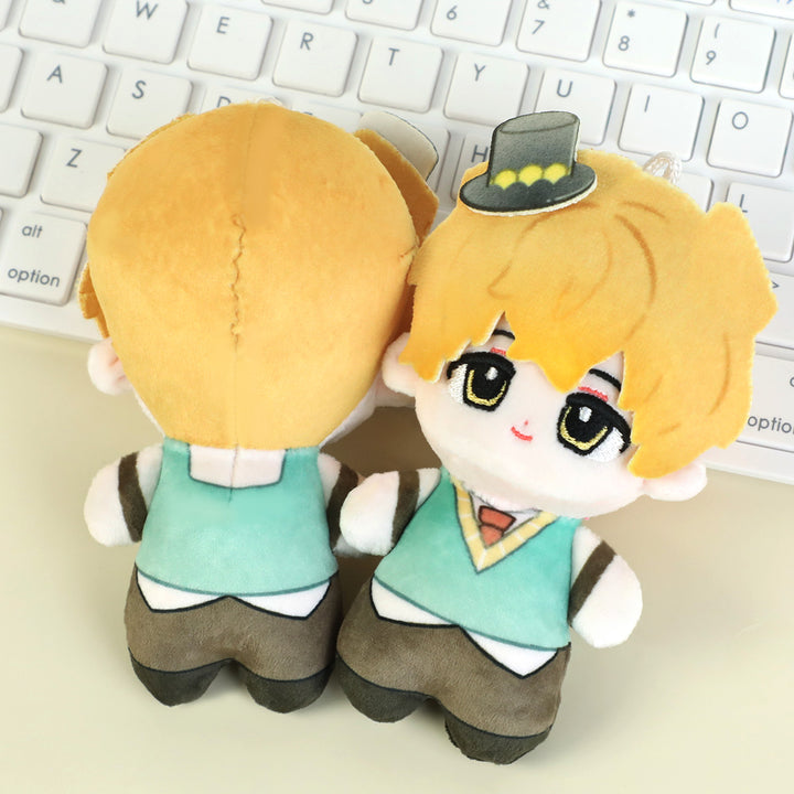 Custom Embroidered Plush Doll Keychain