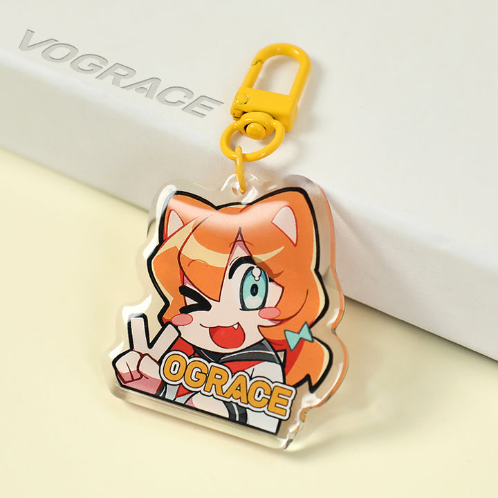 Custom Epoxy Keychain