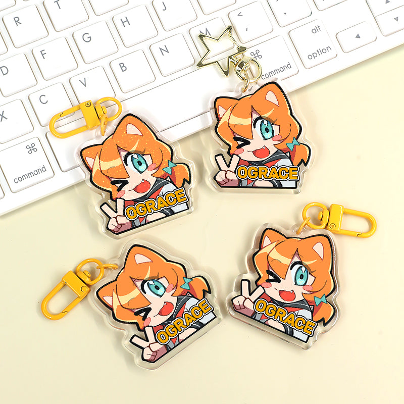 Custom Epoxy Keychain