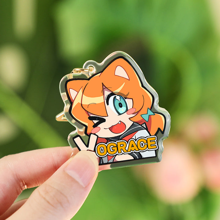 Custom Epoxy Keychain