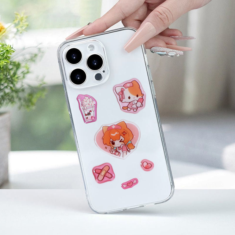 Folhas de autocolantes epóxi personalizadas 