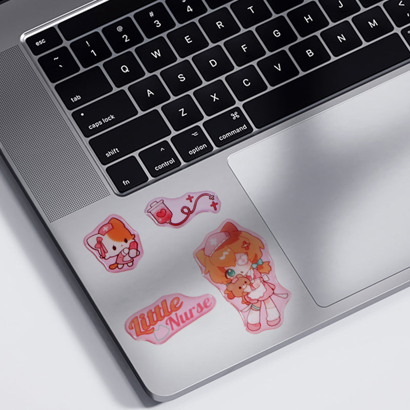 Folhas de autocolantes epóxi personalizadas 