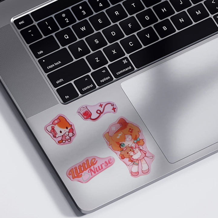 Folhas de autocolantes epóxi personalizadas 