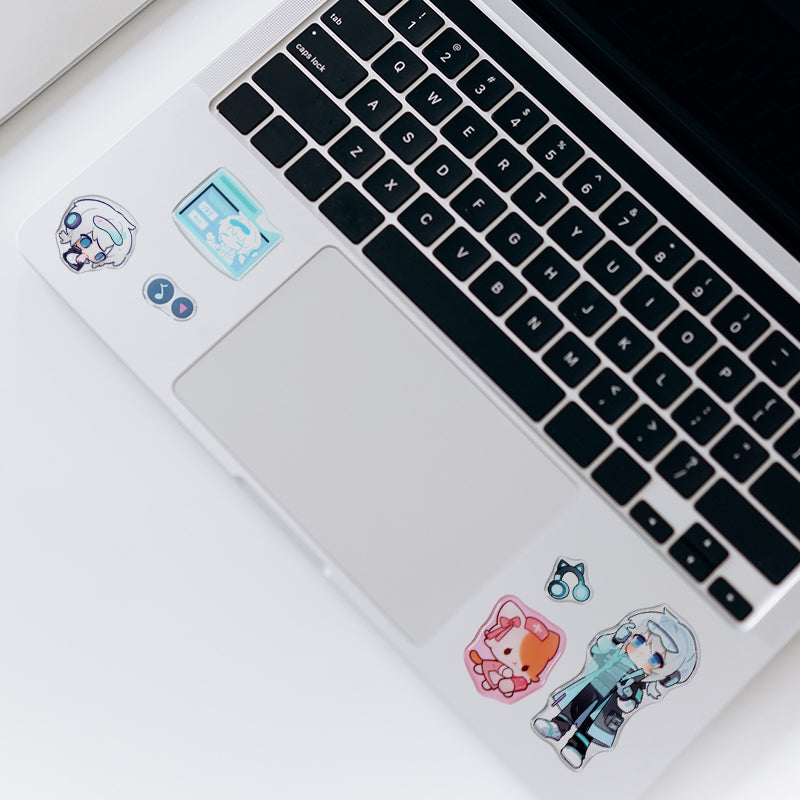 Folhas de autocolantes epóxi personalizadas 
