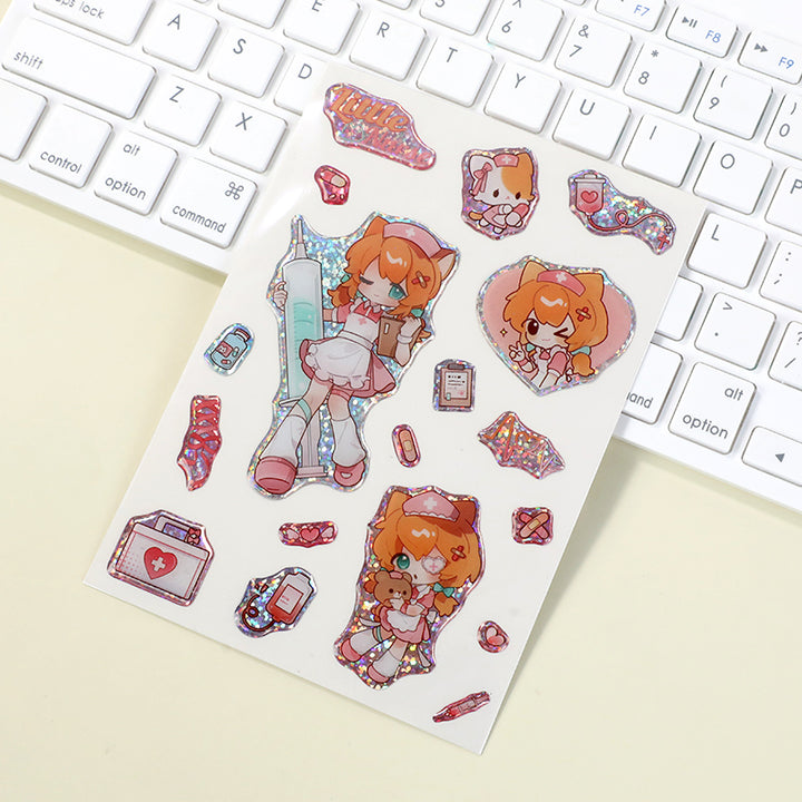 Folhas de autocolantes epóxi personalizadas 