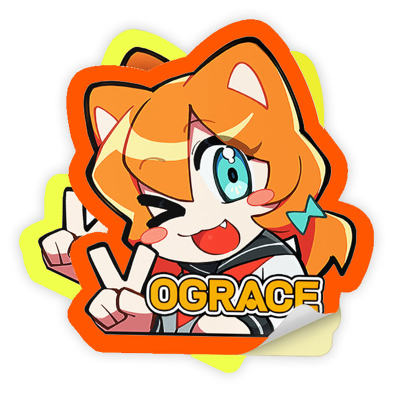 Custom Fluorescent Stickers - VOGRACE
