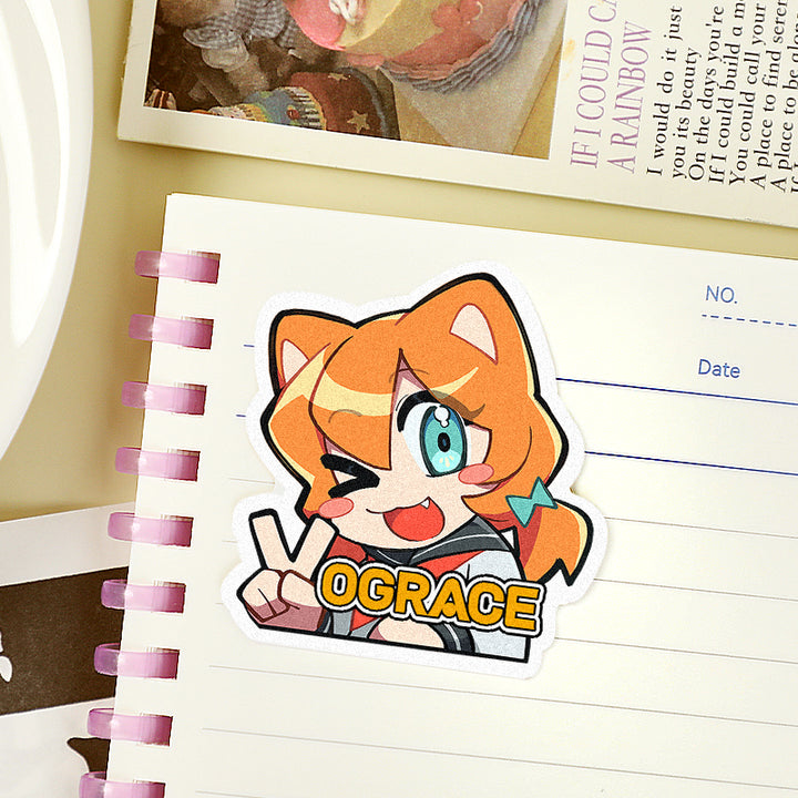 Custom Frosted Stickers - VOGRACE