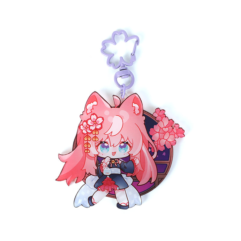 Custom Full Bleed Acrylic Keychains