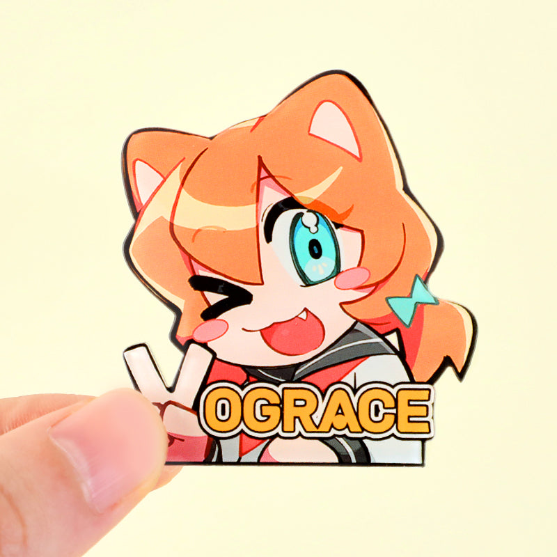 Custom Full Bleed Acrylic Pins