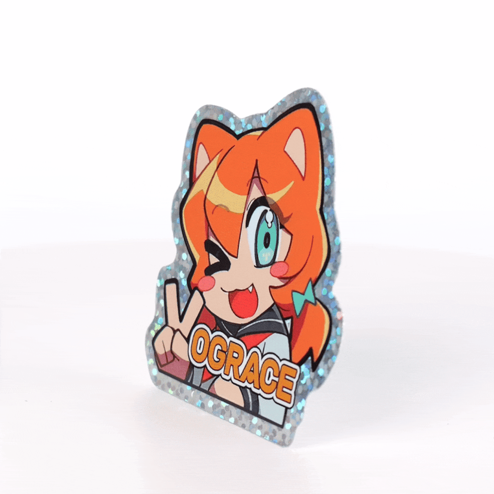 Custom Glitter Stickers - VOGRACE