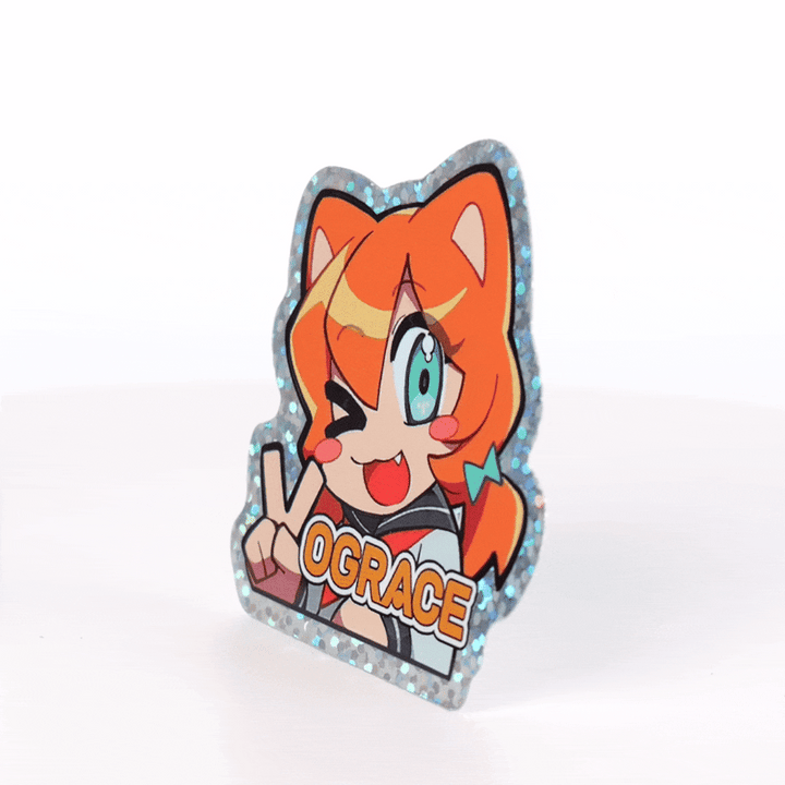 Custom Glitter Stickers - VOGRACE