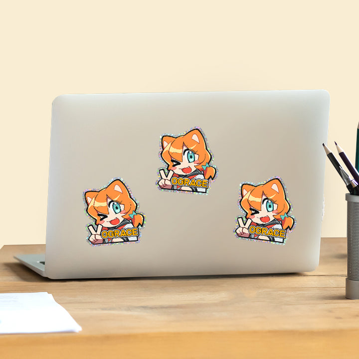 Custom Glitter Stickers - VOGRACE