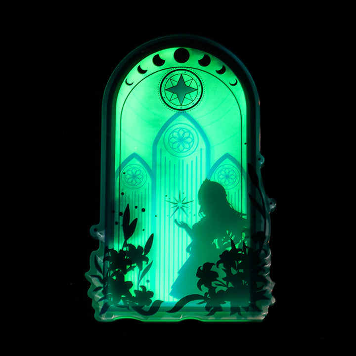 Benutzerdefinierte verdickte, vorgefüllte Treibsand-Flüssig-Acryl-Standees 