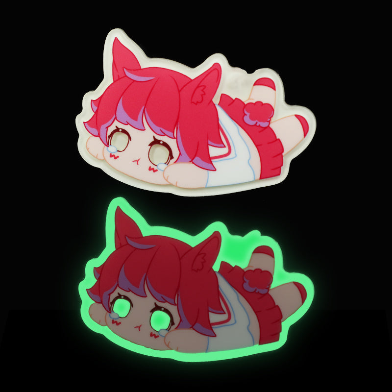 Custom Glow In The Dark Acrylic Keychains